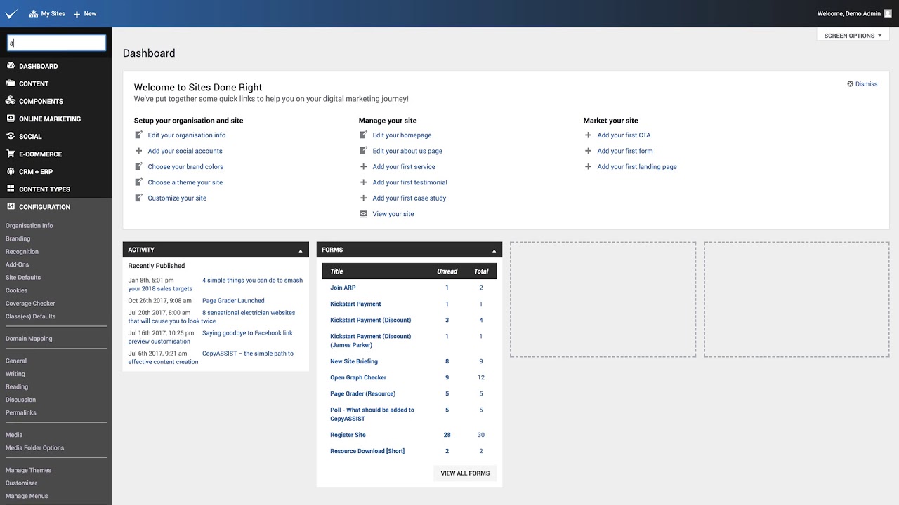 Sites Done Right Training [Google Analytics]