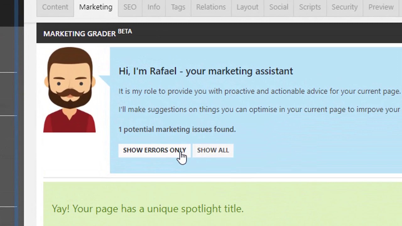 Sites Done Right - Marketing Grader