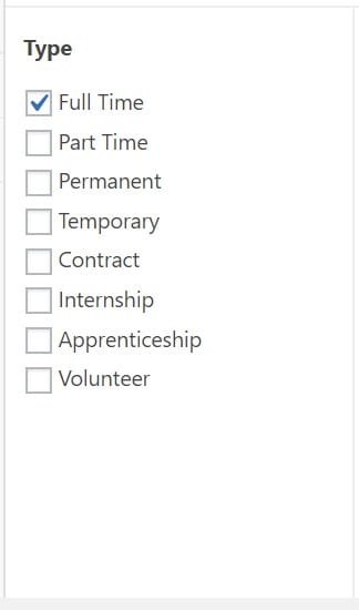 Define jobs by type