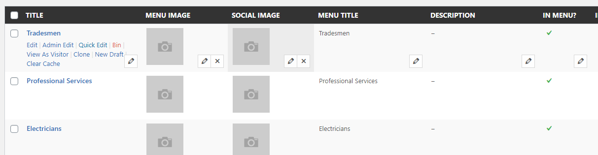 1. Create a new piece of content (or use an existing page)