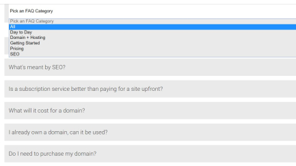 FAQ Manager