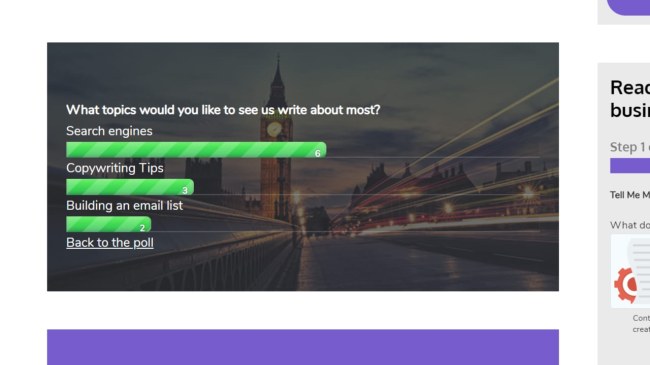 Polls + Surveys
