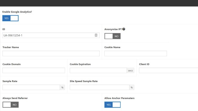 Add additional parameters