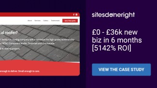 &pound;0 - &pound;36k new business in 6 months [5142% ROI]