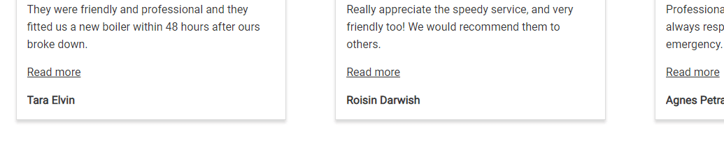 The testimonial (in long and short formats)